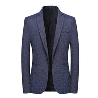 Korean-style Slim-fit Single Row One Button Small Business Suit Coat