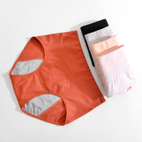Women's Cotton High Waist Physiological Underwear