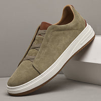European First Layer Cowhide Four Seasons Leisure Korean Style Versatile Personality Men's Shoes
