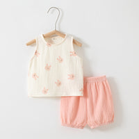 Baby Home Air Conditioning Clothes Cotton Suit