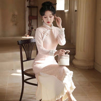 Inner Hanfu Layered With A-line Skirt