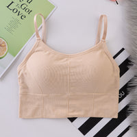 The New Threaded Chest Wrap Running Shockproof Sports Bra