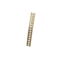 Cold Style Pearl Full Diamond Spring Clip High-grade Chain Elegant Hair Accessories