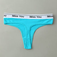 Thong Women's Cotton Seamless Low-rise Women's T Pants Sexy