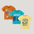 European And American Style Fashion Car Printing Short Sleeve