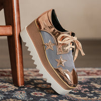 Mesh Platform Platform Shoes Women's Breathable Hollow Wedge Heel
