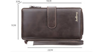 Retro Multifunctional Long Zipper Phone Bag Creative European And American Clutch