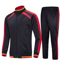 Casual Running Sportswear Gold Velvet Training Suit