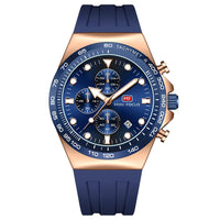 Mens Sporty Casual Watch Multifunction Quartz Watch