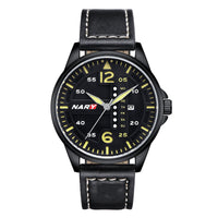 Stylish Sophisticated Dial Water-resistant Quartz Watch For Men