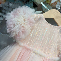 Girl Princess Foreign Style Dress Skirt Rainbow