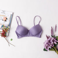 Simple Solid Color Thin No Steel Ring Underwear