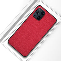 Mobile Phone Case Canvas Pattern Soft Edge Protective Cover Creative Back Shell