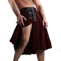 Men's Short Skirt Scottish Practical Knight Apron