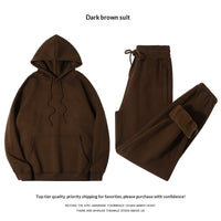Womens Fleece-Lined Hoodie Heavyweight Solid-Color Drop-Shoulder Design With Extra Padding For Maximum Warmth