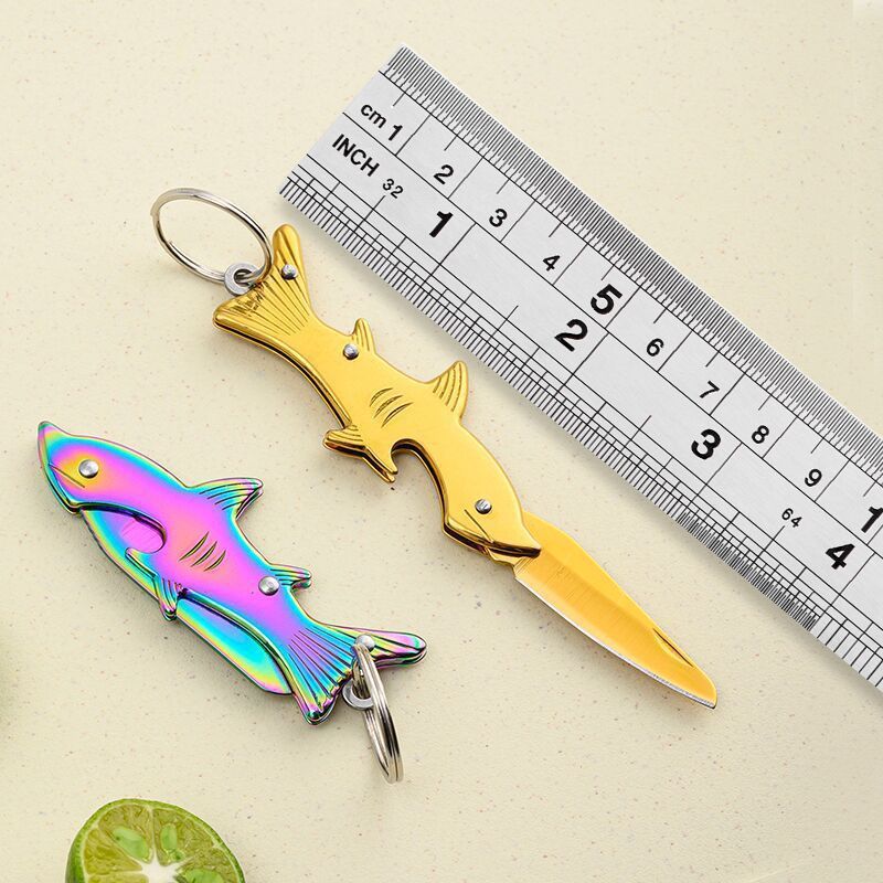 Keychain Pendant Folding Knife Portable