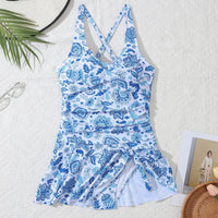 One-piece Sexy Back Cross Bikini Swimsuit