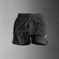 Straight-leg Minimalist Pants In Ice Silk Quick-drying