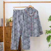 Soft Long-sleeve And Long-pants Loungewear Set