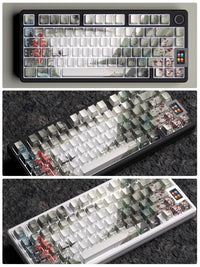 Gradient-colored, Personalized Keycaps For 87104-key Keyboards