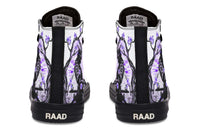 Fashion Printed Couple High Top Canvas Shoes