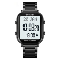 Men's Multi-functional Steel Band Square Watch