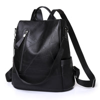 Women's Large-Capacity Casual Patchwork Backpack