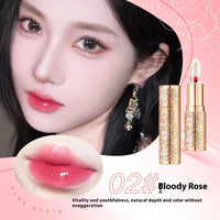 Jelly Color Changing Lipstick Transparent Moisturizing And Nourishing Anti-chapping No Stain On Cup Does Not Fade