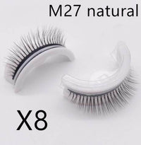 Natural Type Self Adhesive False Eyelashes Can Be Repeated Without Glue