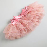 3-piece Set Of Multi-layer Mesh Princess Dress Headband With Printed Blouse
