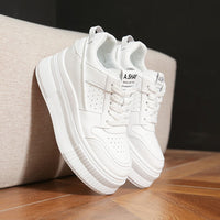 Chunky-soled Casual Shoes For Short Women That Add Height