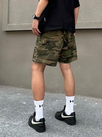 Workwear Camouflage Shorts Men's Summer