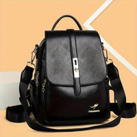 Simple Ladies Backpack Commuter's All-matching Large Capacity