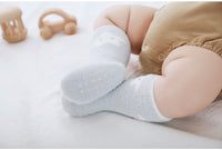 Mink Wool Newborn Thickened Baby Medium Tube Socks