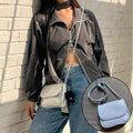 Early Spring New Arrival Retro All-Match Commuter Cookie-Shaped Crossbody Bag