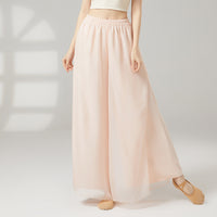 Womens Loose-fit Chiffon Pants For Classical Dance, Chinese-style