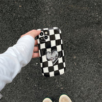 Quicksand Love Chessboard Checker Phone Case