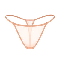 Sheer  Thin  Low-rise Womens Thong