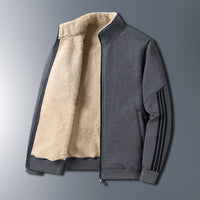 Lamb Down Sweater Men's Fleece Padded Coat