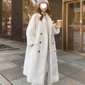 Fashion Long Suit Collar Women's Coat