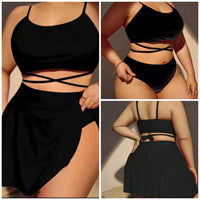 High Waist Bikini Swimsuit Female