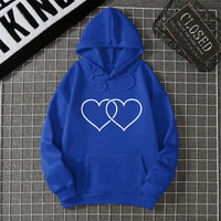 Mens Casual Hooded Sweatshirt Top