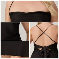 Plus-size Minimalist Sexy Short Nightgown For Womens Loungewear
