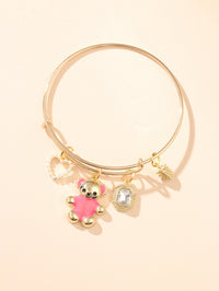 Colorful Polymer Clay Adjustable Womens Bracelet
