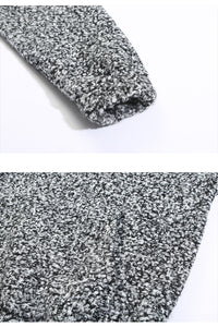 Unisex Thickened Versatile Contrast Color Sweater Top