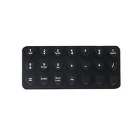 91 Button For Desktop And Notebook Computer Silicone Keyboard Stickers