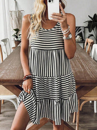Fashionable Loose Sleeveless Dress For Women