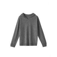 Pure Wool Skin-friendly Front Line Ready-made Garments Hooded Sweater