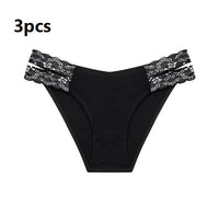 T-back Women's Thin Ice Silk Lace Edge
