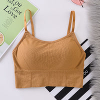 The New Threaded Chest Wrap Running Shockproof Sports Bra